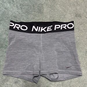 Nike Pro Women’s Gray Shorts